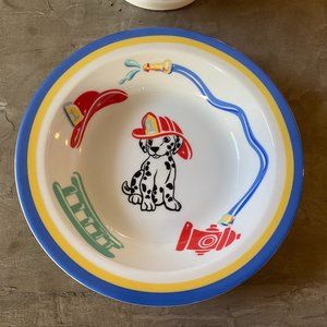 TIFFANY & Co. Baby Feeding "FIRE STATION" Bowl Bone China
